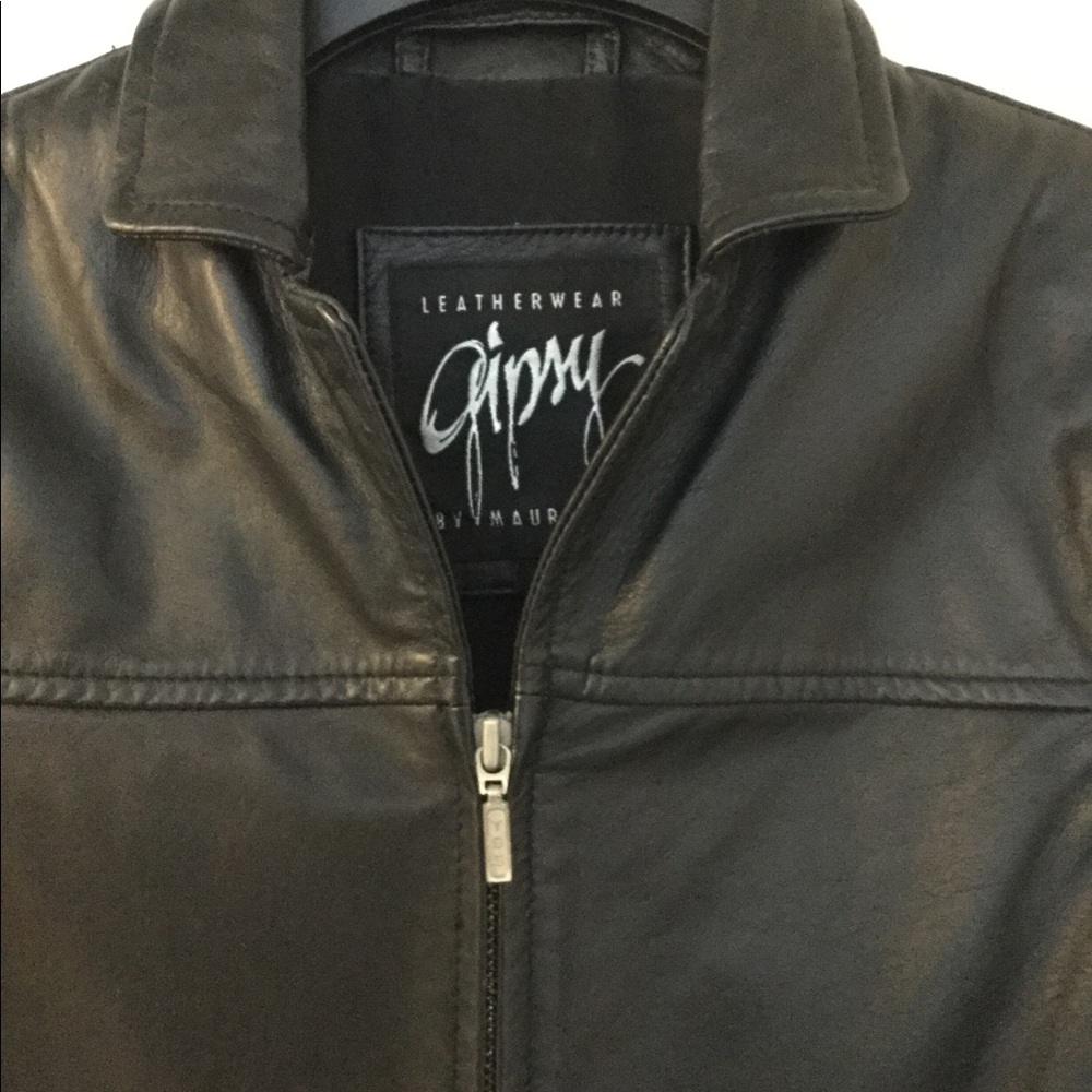 Gipsy leather jacket.  Woman’s small